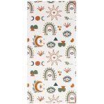 Prot�ge livret de famille couleur motif astro color pop - fabrication fran�aise ? pvc vernis ? 22 x 105 ...
