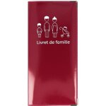 Protge livret de famille ? pvc lie de vin avec rabats intrieurs ? fabriqu en france ? color pop