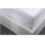 Protge matelas alse impermable - forme drap - 160 x 200 cm