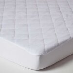 Prot�ge - matelas anti - acariens - homescapes - 140x190 cm - traitement anti - allergies - hypoallerg�nique ...