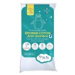 Prot�ge matelas b�b� imperm�able �ponge anti - acariens - ptit lit - 50x85 cm - blanc