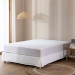 Prot�ge matelas bouclette imperm�able - bonnet 27 cm 70x190 - blanc - terre de nuit
