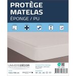 Protège matelas imperméable absorbant et anti - acariens 140 x 190 cm Protège matelas imperméable absorbant et anti - acariens 140 x 190 cm