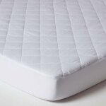 Prot�ge - matelas imperm�able et matelass� - homescapes - 90x200 cm - hypoallerg�nique - lavable