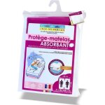 Protge matelas pour lit articul et lit electrique 2x80x200 cm - doux et absorbant - molleton 100% coton ...