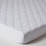 Prot�ge - matelas luxueux - homescapes - 90x200 cm - matelass� - anti - acarien - hypoallerg�nique