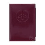 Prot�ge - passeport quick exit color pop ? anti - rfid ? pvc lie de vin ? s�curit� identit� ? 134�96 ...