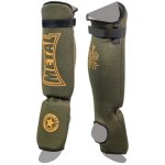 Protge - tibias boxe tha + pied coton metal boxe military - vert - m