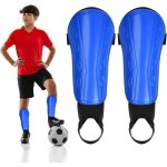 Prot�ge tibias de football - marque - mod�le - bleu - enfant - mixte