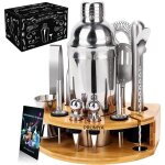 Prumya ensemble shaker � cocktail 12 pi�ces 25 oz ? acier inoxydable alimentaire