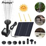 Prumya pompe  eau solaire fontaine solaire aucun plantes batterie ou electricit pour bassin / piscine ...