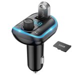 Transmetteur fm bluetooth pour voiture prumya - lecteur mp3 - mains libres - bluetooth 5. 0 Transmetteur fm bluetooth pour voiture prumya - lecteur mp3 - mains libres - bluetooth 5. 0