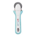 Cutter rotatif - prym - amour - 45 mm - bleu clair / blanc - poigne souple