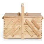 Bote  couture - prym - bois fonc - systme daccordon - taille m