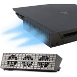 Ps4 slim refroidisseur ventilateur ventilateur de refroidissement usb externe de auto contr�le de la ...