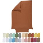 Ptit basile - housse de couette bébé 100% coton bio 57 fils certifié - 100x140 cm - coloris rouille Ptit basile - housse de couette bébé 100% coton bio 57 fils certifié - 100x140 cm - coloris rouille