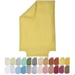 Ptit basile - housse de couette bébé coton bio 75x120 80x120 cm - coton bio et 57 fils - jaune or Ptit basile - housse de couette bébé coton bio 75x120 80x120 cm - coton bio et 57 fils - jaune or