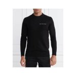 Pull 100%coton logo brod - calvin klein - homme