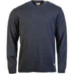 Pull - armor lux - homme - laine 50% - acrylique 50% - col rond - bleu