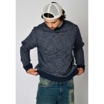 Pull bleu marine homme kaporal - bono - coupe regular - col rond - bord - ctes