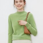 Pull en cachemire sans couture col roulé pour femme - ecelen - automne / hiver Pull en cachemire sans couture col roulé pour femme - ecelen - automne / hiver