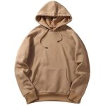 Pulls à capuche homme en coton insfity - couleur unie marron - grande taille - col capuche Pulls à capuche homme en coton insfity - couleur unie marron - grande taille - col capuche