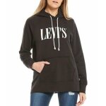 Pull  capuche levis sweat  capuche noir femme levis graphic sport