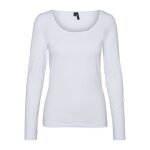 Pull femme - vero moda - vmmaxi my soft - col rond - manches longues - blanc lumineux Pull femme - vero moda - vmmaxi my soft - col rond - manches longues - blanc lumineux