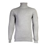 Pull col roul homme kaporal - landon - gris clair - col roul