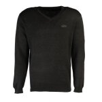 Pull col v - kaporal - geraldo - gris foncé - noir - homme Pull col v - kaporal - geraldo - gris foncé - noir - homme