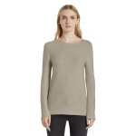 Pull en coton bio tom tailor 1016350 pour femme - ray - couleur dusty alabaster mlang
