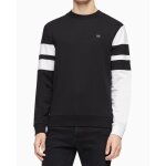 Pull crewneck calvin klein rayures manches
