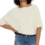 Pull femme - jdy - batsleeve - col rond - ecru Pull femme - jdy - batsleeve - col rond - ecru