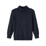 Pull enfant - name it - nmraloso ml - col roul - bleu saphir fonc