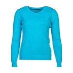 Pull col v laine et cachemire femme belle femme