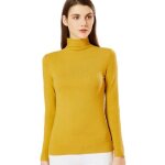 Pull femme col roulé slim fit chaud automne hiver hauts pullover manches longues couleur unie tissu confortabl ... Pull femme col roulé slim fit chaud automne hiver hauts pullover manches longues couleur unie tissu confortabl ...