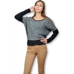 Pull femme lavand manche chale - noir - taille s