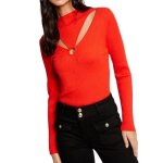 Pull orange femme morgan meline