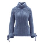 Pull femme river woods avec col roul