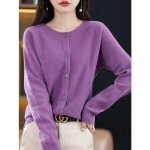 Pull femmes vangull papillon imprimer cardigans automne tricoter