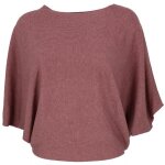 Pull fin - jacqueline de yong - rose - manche chauve - souris - maille fine - look citadin Pull fin - jacqueline de yong - rose - manche chauve - souris - maille fine - look citadin