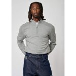 Pull gris homme kaporal vada - coupe regular - col montant zippé - matière douce Pull gris homme kaporal vada - coupe regular - col montant zippé - matière douce