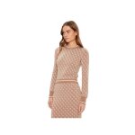 Pull - guess - femme - multi g - beige - synthétique Pull - guess - femme - multi g - beige - synthétique