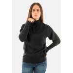 Pull hiver femme kaporal lizon noir - col roul - marque kaporal - adulte - femme