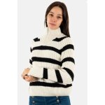 Pull hiver femme - only licence - leise birch - col roulé - blanc Pull hiver femme - only licence - leise birch - col roulé - blanc
