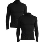 Pull hommelot de 2m - xxl col roulé pull hommes manche longue pull - overpullover hiver noir - noir Pull hommelot de 2m - xxl col roulé pull hommes manche longue pull - overpullover hiver noir - noir