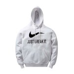 Pull homme  capuche pull blanc noir