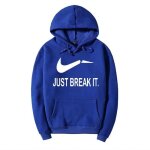 Pull homme  capuche sweat - shirt imprim de printemps - zewow - manches longues - bleu blanc