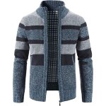 Pull homme cardigan en tricot grosse maille - marque - modle - col boutonn - hiver