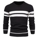 Pull homme - fondupin - classiques en maille bande pull - over tricot manches longues - noir - col arrondi ... Pull homme - fondupin - classiques en maille bande pull - over tricot manches longues - noir - col arrondi ...